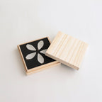 Chopstick rest Sakura set of 5 #tin [10008]