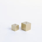 Incense holder cube gold L #brass [30008]