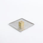 Incense holder cube gold L #brass [30008]