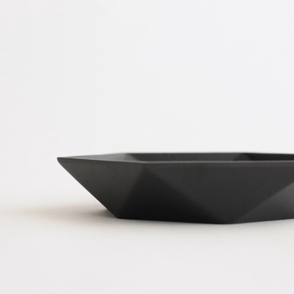 Hexagonal tray #iron [61003]