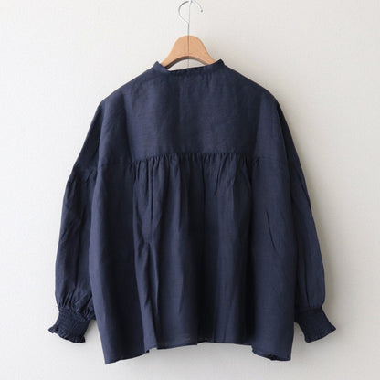 60 Original French Linen Shirring BL #040 Navy [UT223BL035]