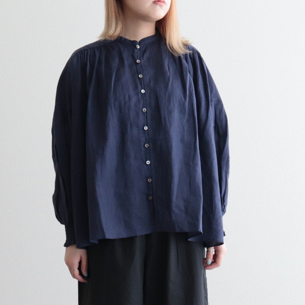 60 Original French Linen Shirring BL #040 Navy [UT223BL035]