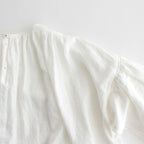 CHAMP DE FLEURS BLOUSE #WHITE [NO.25-0041S]