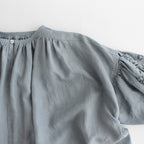 CHAMP DE FLEURS BLOUSE #BLUE [NO.25-0041S]