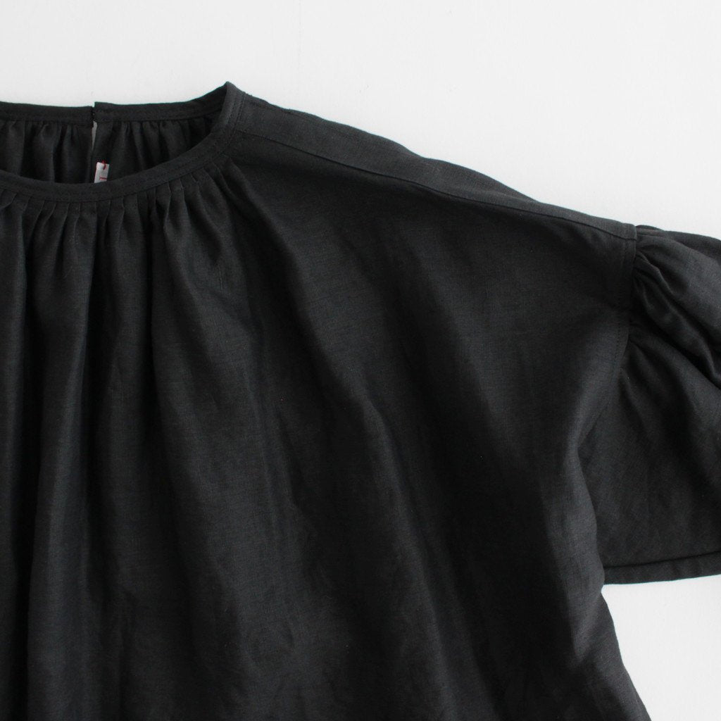 CHAMP DE FLEURS BLOUSE #BLACK [NO.25-0041S]