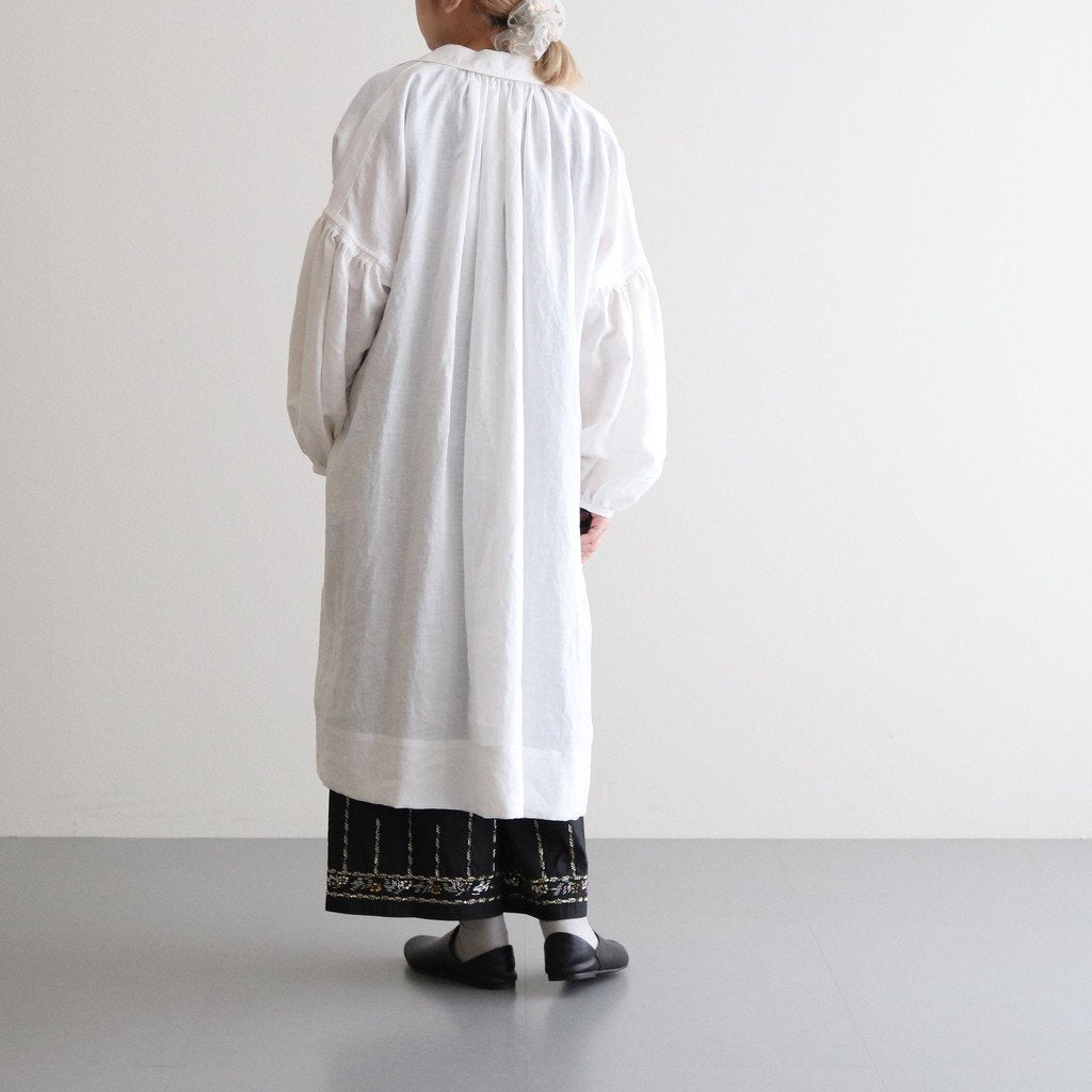 CHAMP DE FLEURS DRESS #WHITE [NO.25-0042S] _ TOWAVASE 