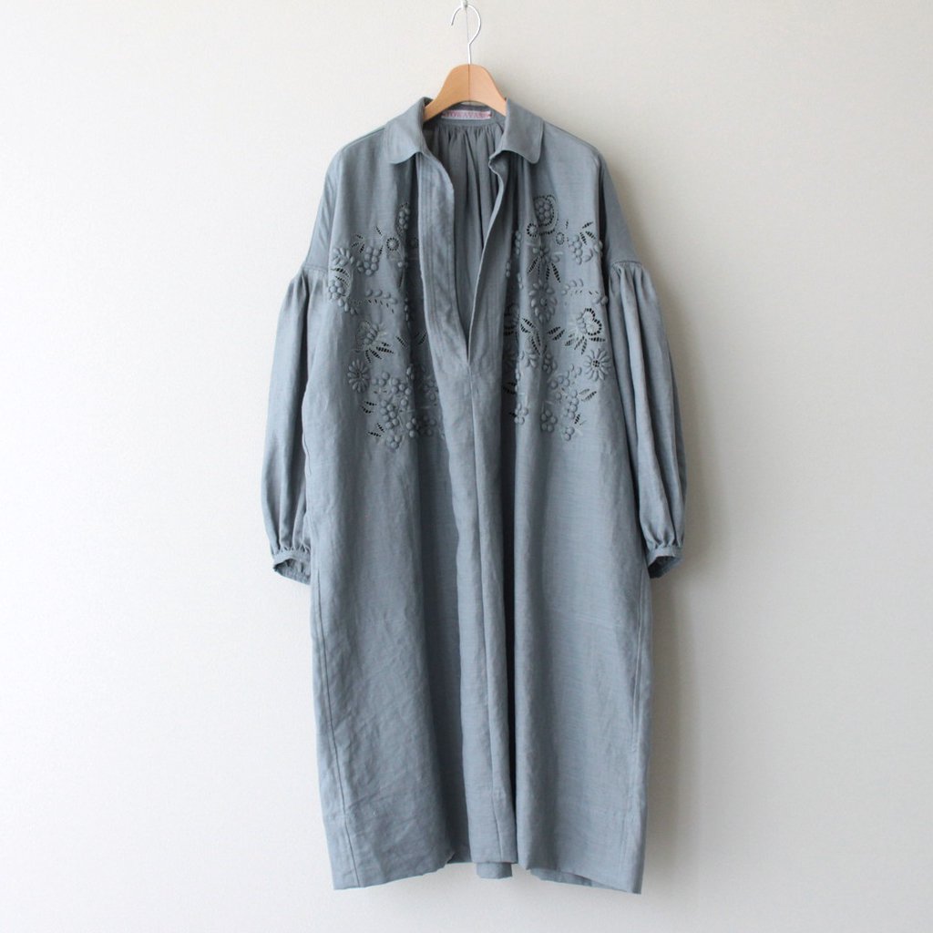 CHAMP DE FLEURS DRESS #BLUE [NO.25-0042S]