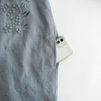 CHAMP DE FLEURS DRESS #BLUE [NO.25-0042S]