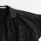 CHAMP DE FLEURS DRESS #BLACK [NO.25-0042S]