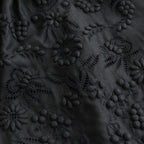 CHAMP DE FLEURS DRESS #BLACK [NO.25-0042S]
