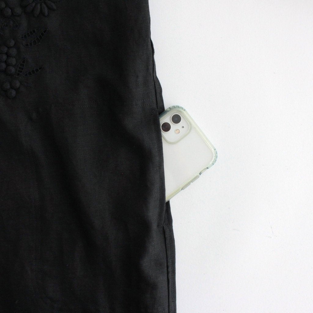 CHAMP DE FLEURS DRESS #BLACK [NO.25-0042S]