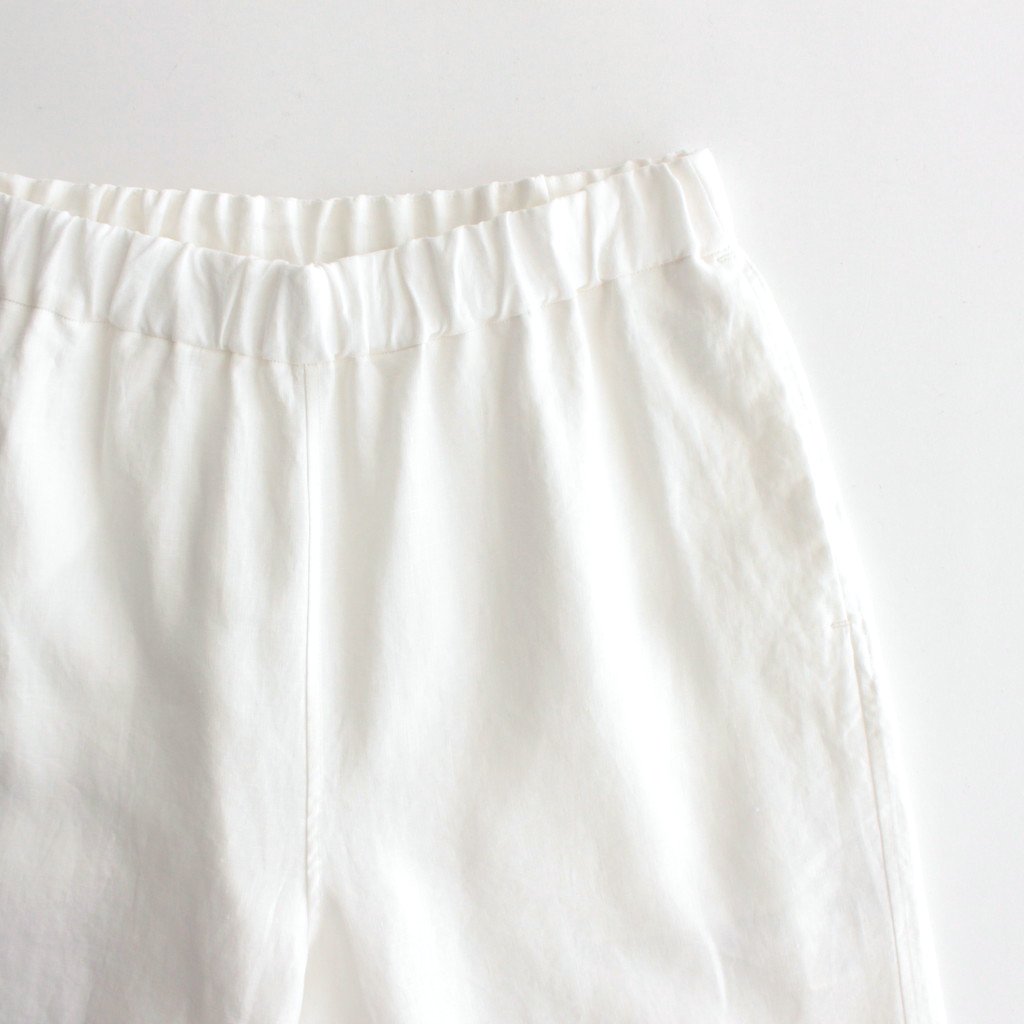 1/60 LINEN / TROUSERS #WHITE [SP2629-6] _ SP | エシュペー – DOKODO