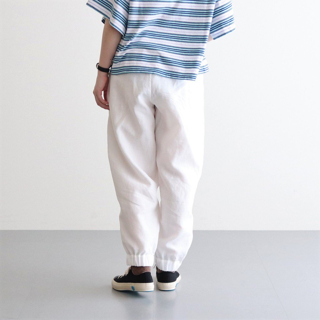 1/60 LINEN / TROUSERS #WHITE [SP2629-6] _ SP | エシュペー – DOKODO