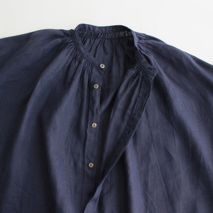 60 Original French Linen Triple Shirring BL #040 Navy [UT223BL036]