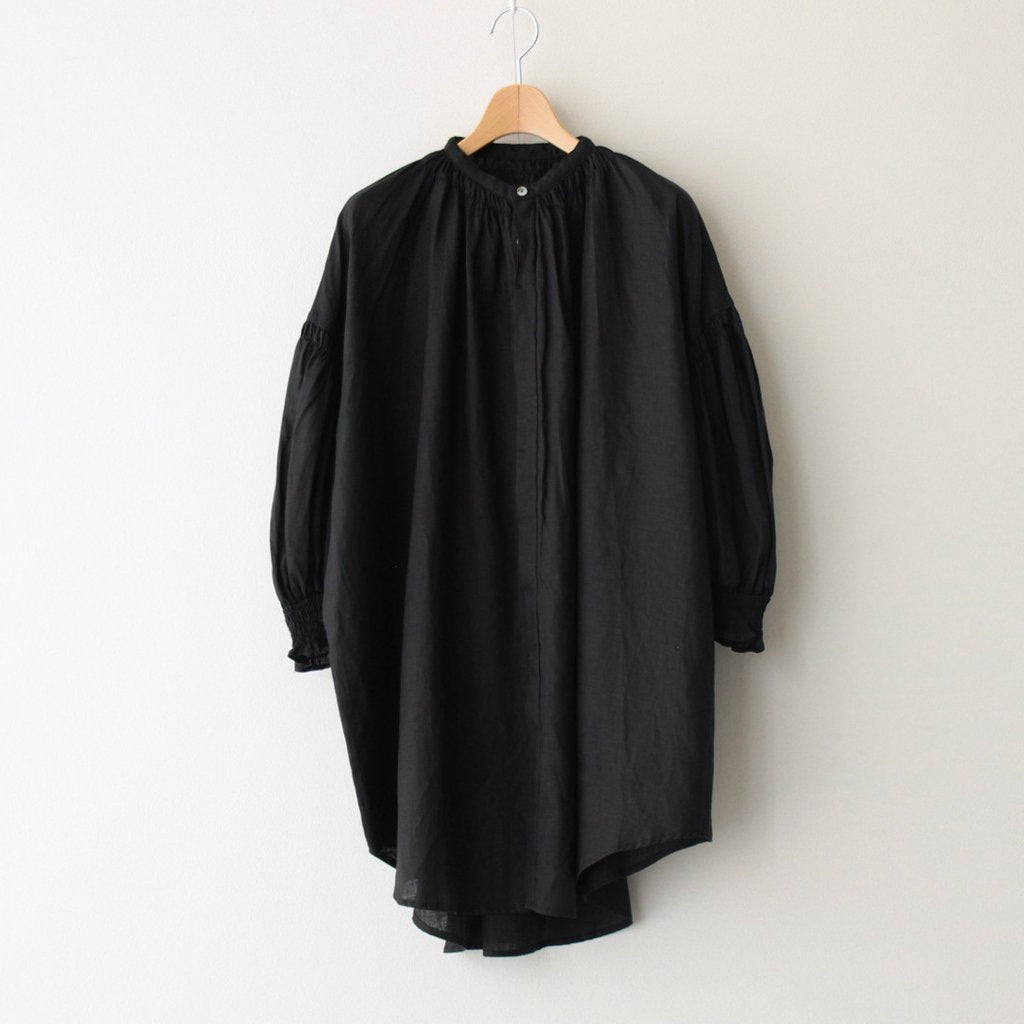 60 Original French Linen Triple Shirring BL #001 Black [UT223BL036]