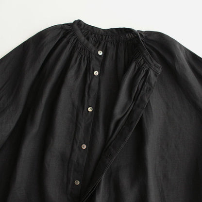 60 Original French Linen Triple Shirring BL #001 Black [UT223BL036]