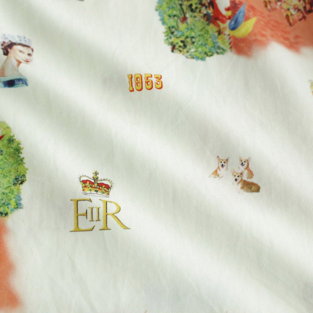 HERITAGE STAND COLLAR SHIRT #ENGLISH WHITE [NO.6161]
