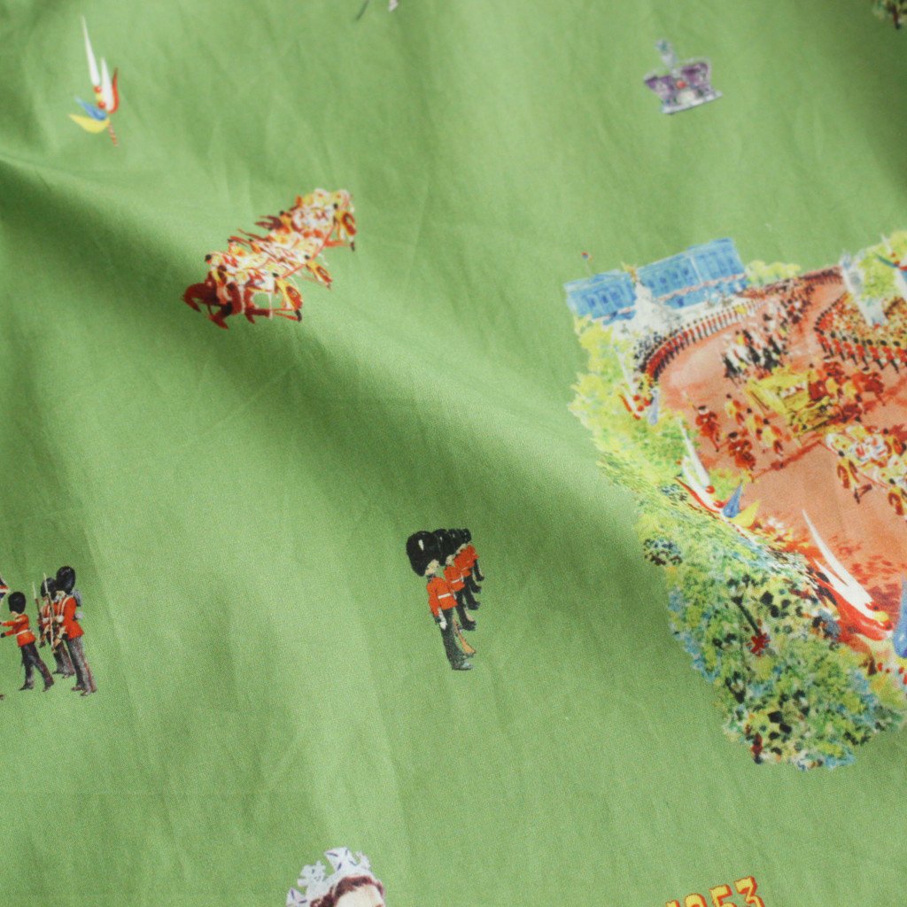 HERITAGE STAND COLLAR SHIRT #LINCOLN GREEN [NO.6161] _