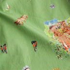 HERITAGE STAND COLLAR SHIRT #LINCOLN GREEN [NO.6161]