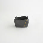 Miobe Bonsai Pot GOLD LINE SS #RICH BLACK [NOH-MIOB-SS-LI-RB-01]