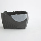 Miobe Bonsai Pot MOON SS #RICH BLACK [NOH-MIOB-SS-MO-RB-01]