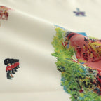 HERITAGE SILK SCARF #ENGLISH WHITE [NO.6171]