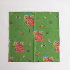 HERITAGE SILK SCARF #LINCOLN GREEN [NO.6171]