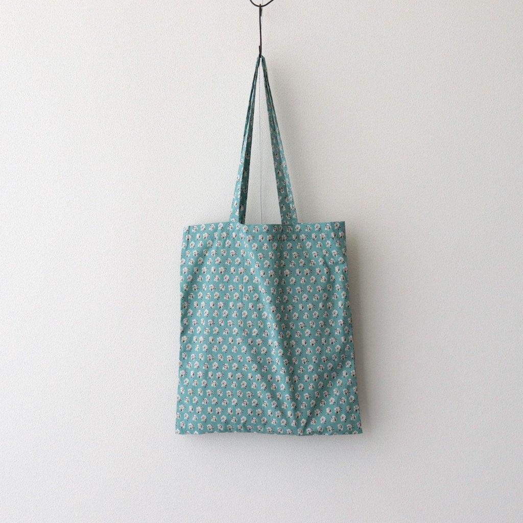 SMOKEY BURNET TOTE BAG #SAX [NO.6142]