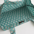 SMOKEY BURNET TOTE BAG #SAX [NO.6142]