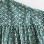 S.B STAND COLLAR LONG SHIRT #SAX [NO.6136]