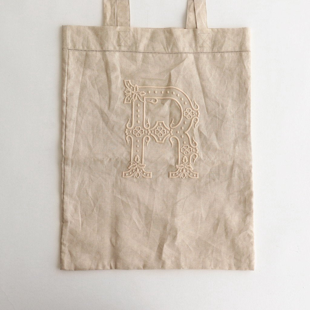 EMBROIDERY BAG #BEIGE [NO.6081] _ OLDMAN'S TAILOR R&D.M.Co