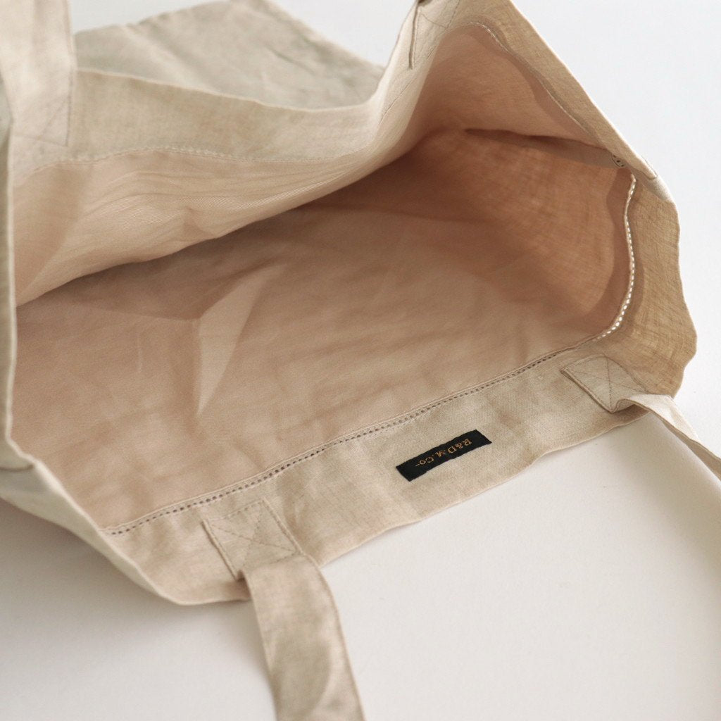 EMBROIDERY BAG #BEIGE [NO.6081] _ OLDMAN'S TAILOR R&D.M.Co