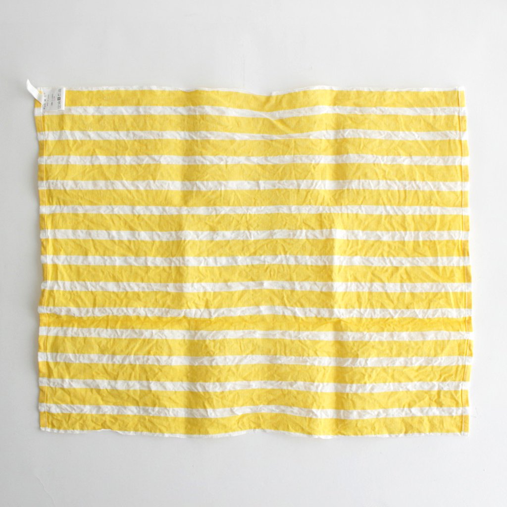 CLUB STRIPE KITCHEN CLOTH #YELLOW [NO.6291]
