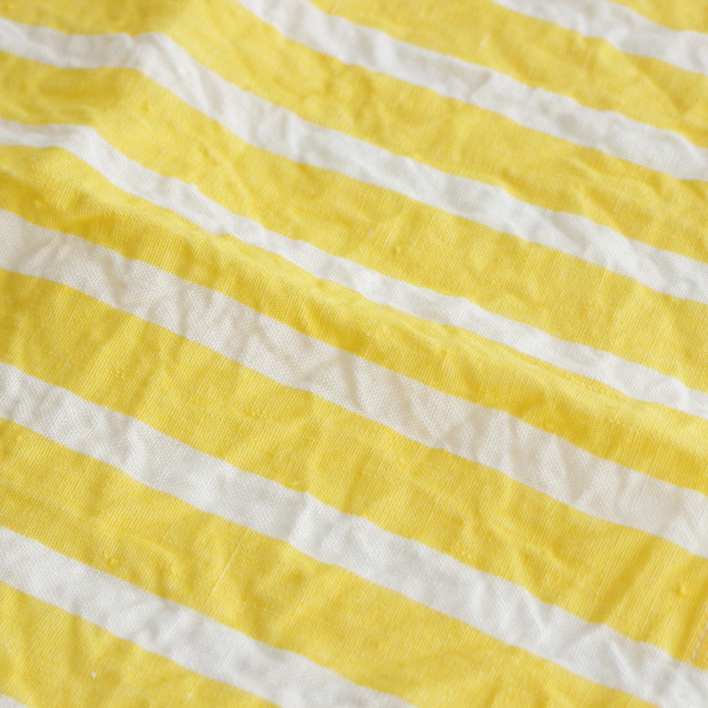 CLUB STRIPE KITCHEN CLOTH #YELLOW [NO.6291]