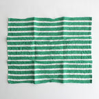 CLUB STRIPE KITCHEN CLOTH #GREEN [NO.6291]