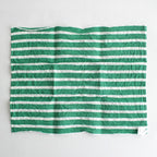 CLUB STRIPE KITCHEN CLOTH #GREEN [NO.6291]