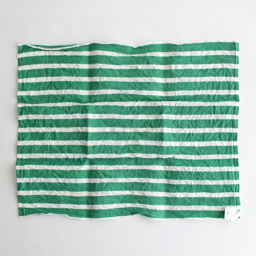 CLUB STRIPE KITCHEN CLOTH #GREEN [NO.6291]