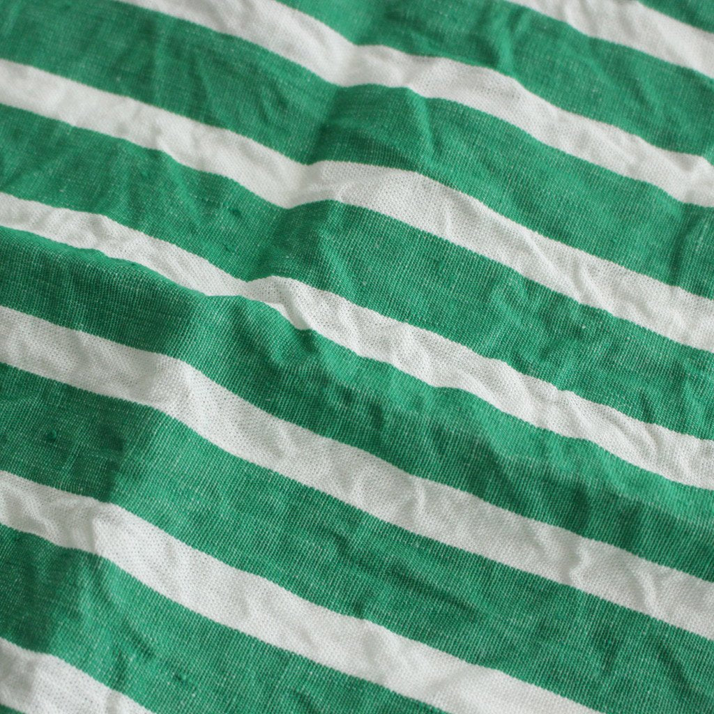 CLUB STRIPE KITCHEN CLOTH #GREEN [NO.6291]