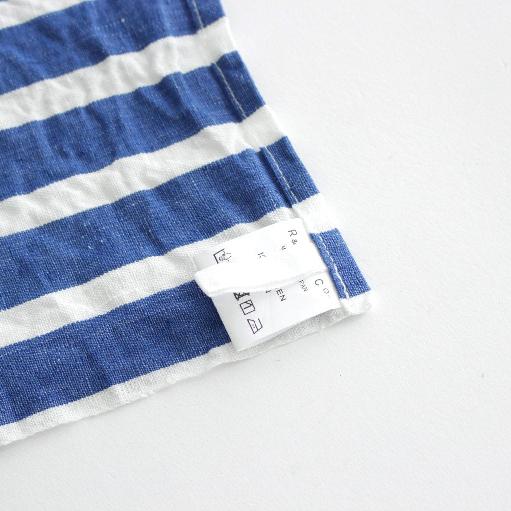 CLUB STRIPE KITCHEN CLOTH #BLUE [NO.6291]