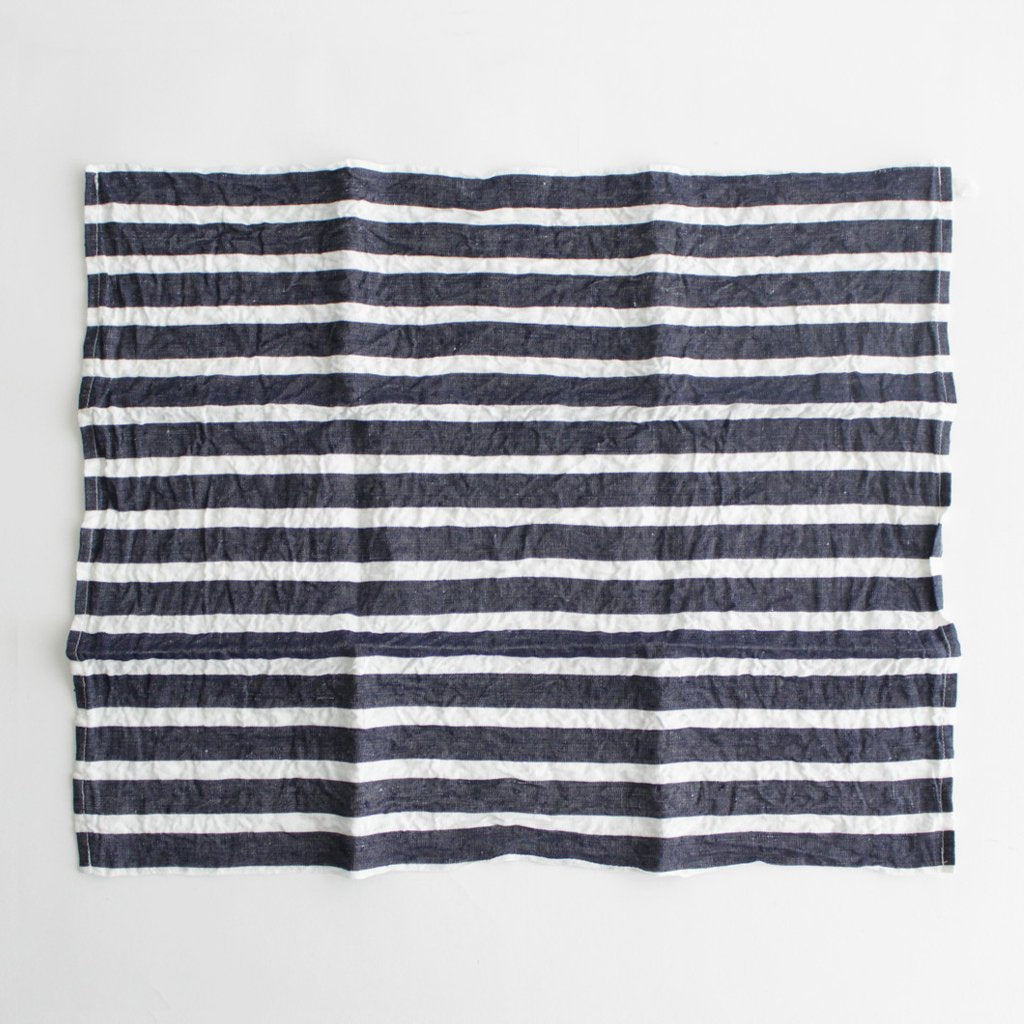 CLUB STRIPE KITCHEN CLOTH #NAVY [NO.6291]
