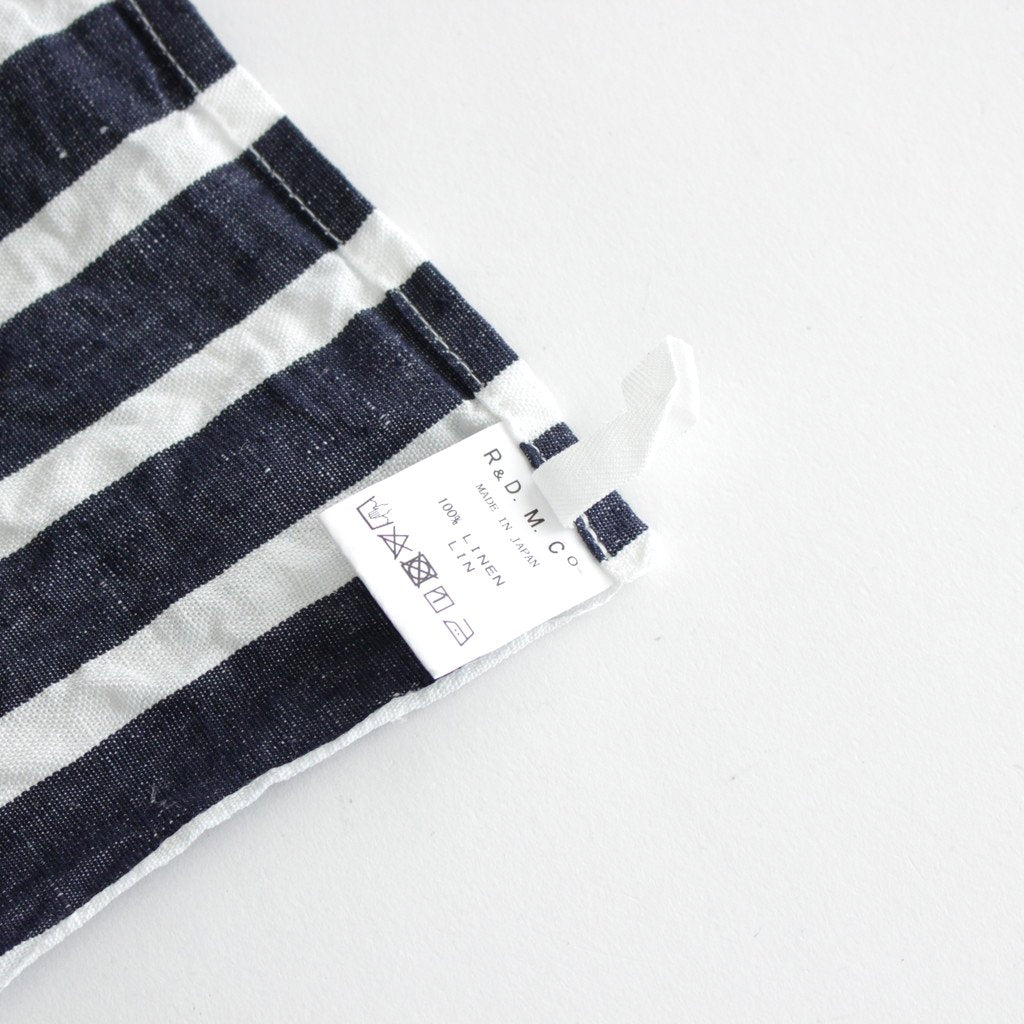 CLUB STRIPE KITCHEN CLOTH #NAVY [NO.6291]