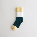 SEASONAL SOCKS #PALE YELLOW [232001]