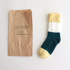 SEASONAL SOCKS #PALE YELLOW [232001]
