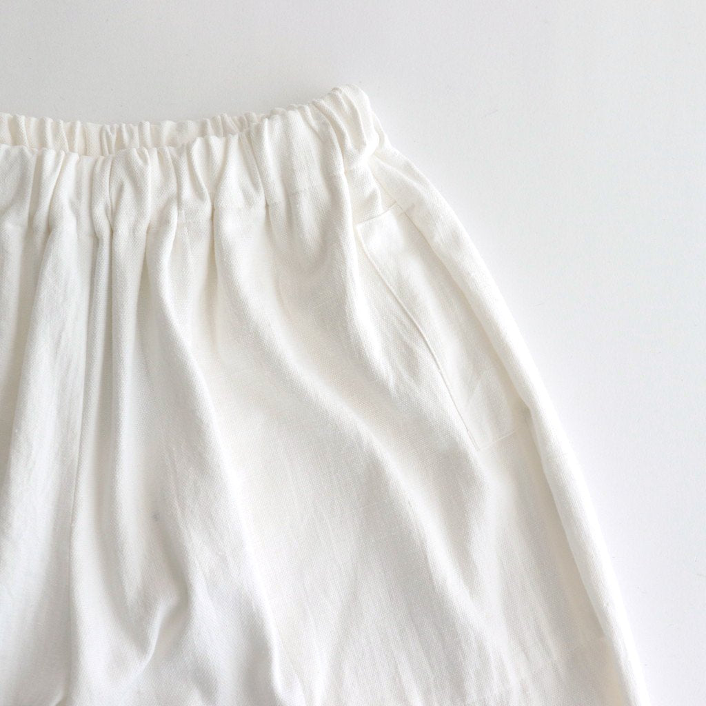 BAILLIE KHADI COTTON PANTS #WH [A232222PP578] _ Atelier d'antan